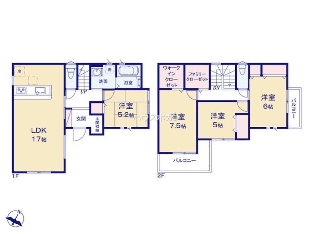 小牧市本庄郷浦第14　全1棟　1号棟 画像3