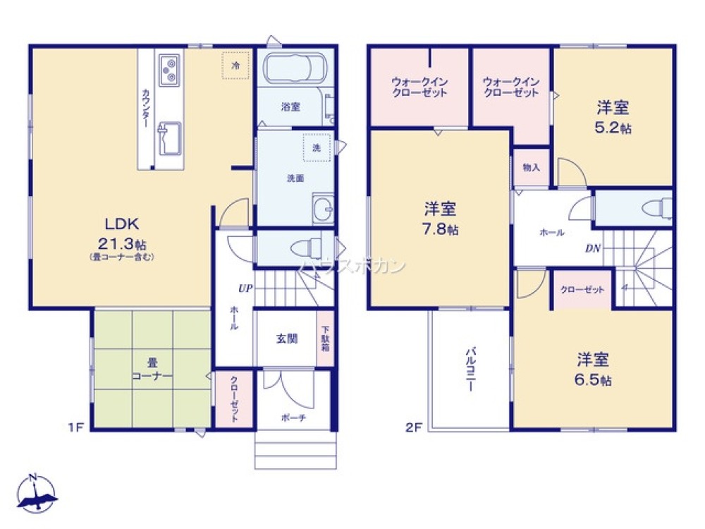 小牧市久保第1　全2棟　1号棟 画像1