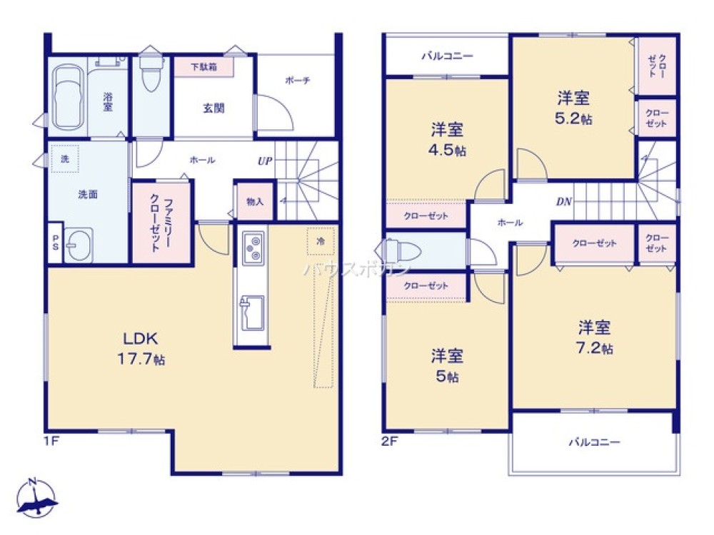小牧市久保第1　全2棟　2号棟 画像4