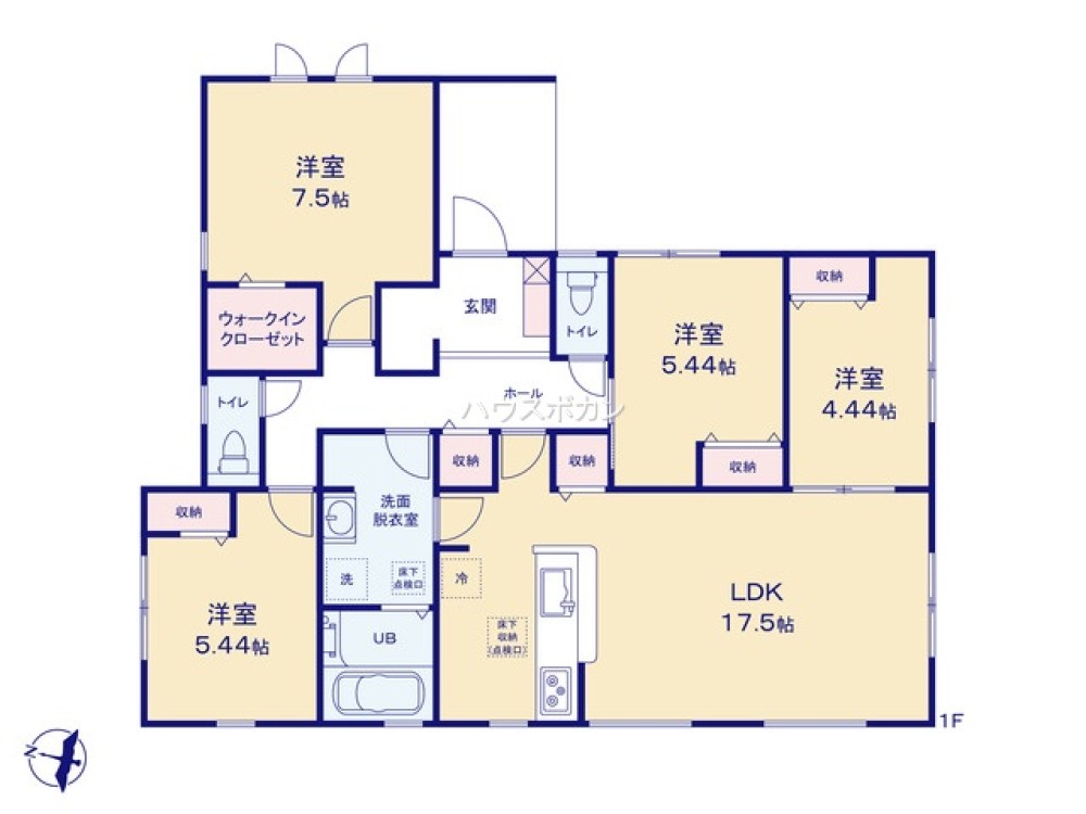 西尾市一色町　第71　全1棟 画像3