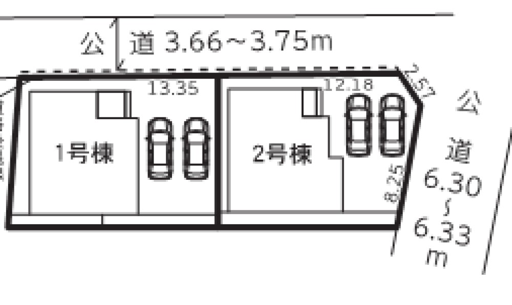 岡崎市中町　第254　全2棟　1号棟 画像2