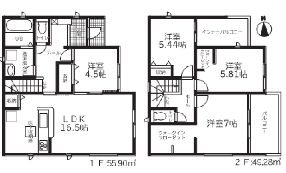 岡崎市中町　第254　全2棟　2号棟 画像1