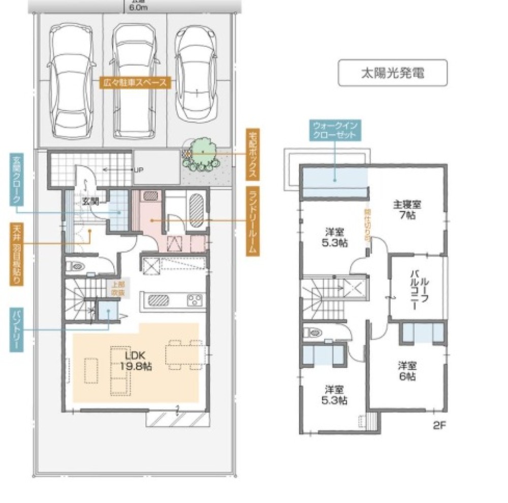 みよし市三好丘緑一丁目　全2棟　A棟 画像2