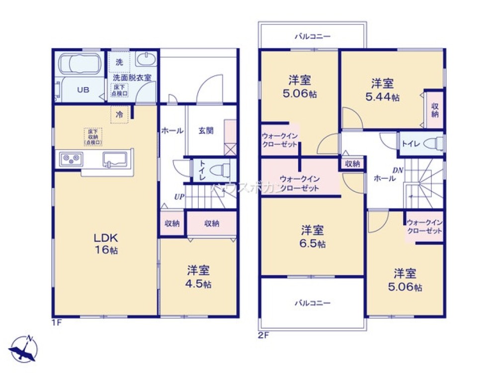 常滑市西之口二丁目　全8棟　4号棟 画像4