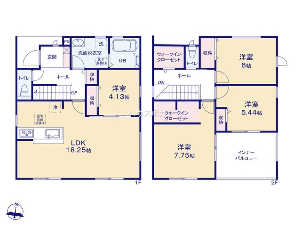 知多郡阿久比町北海道　全7棟　8号棟 画像3