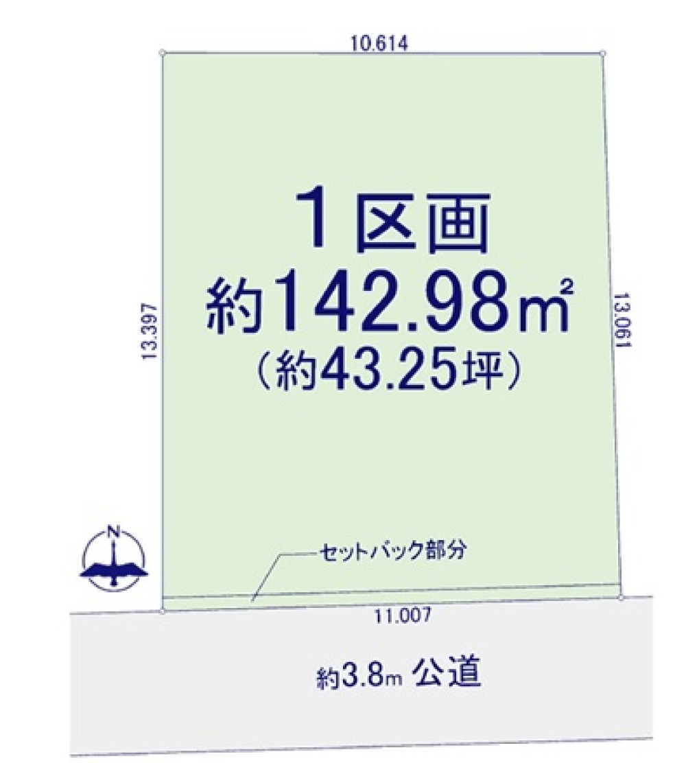 春日井市町屋町1期　全1区画　1区画 画像6