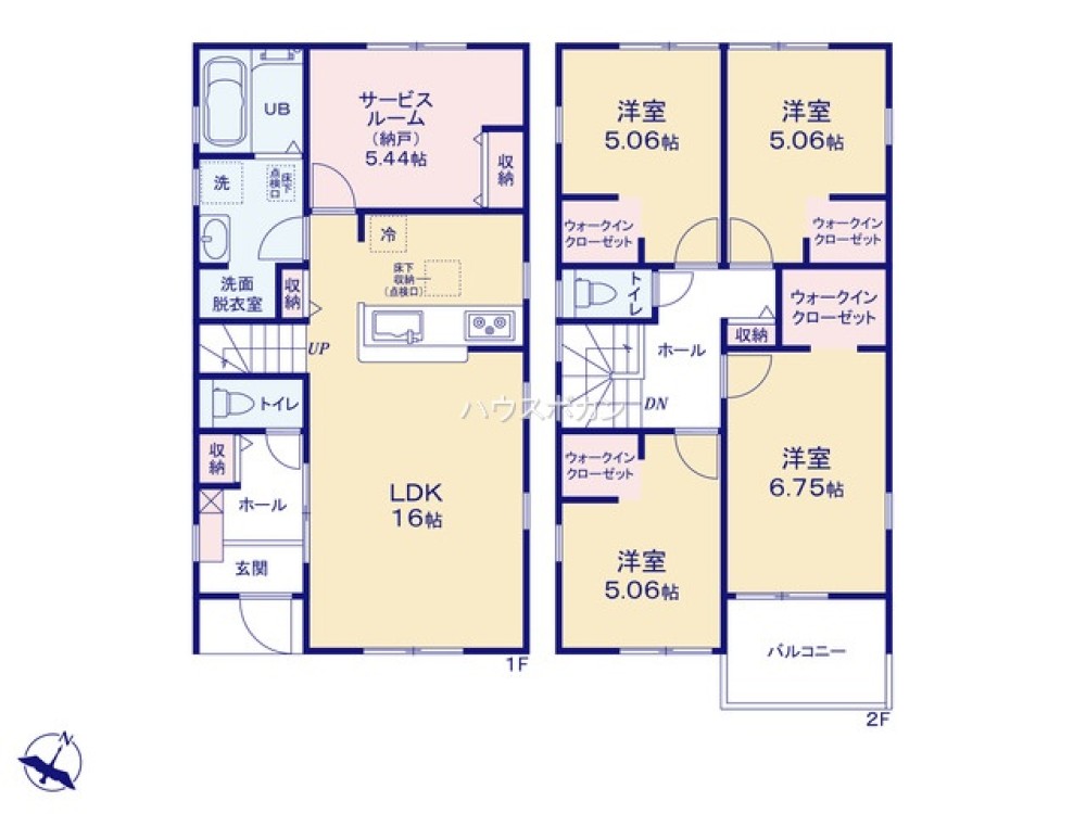 豊川市第73桜町　全4棟　2号棟 画像4