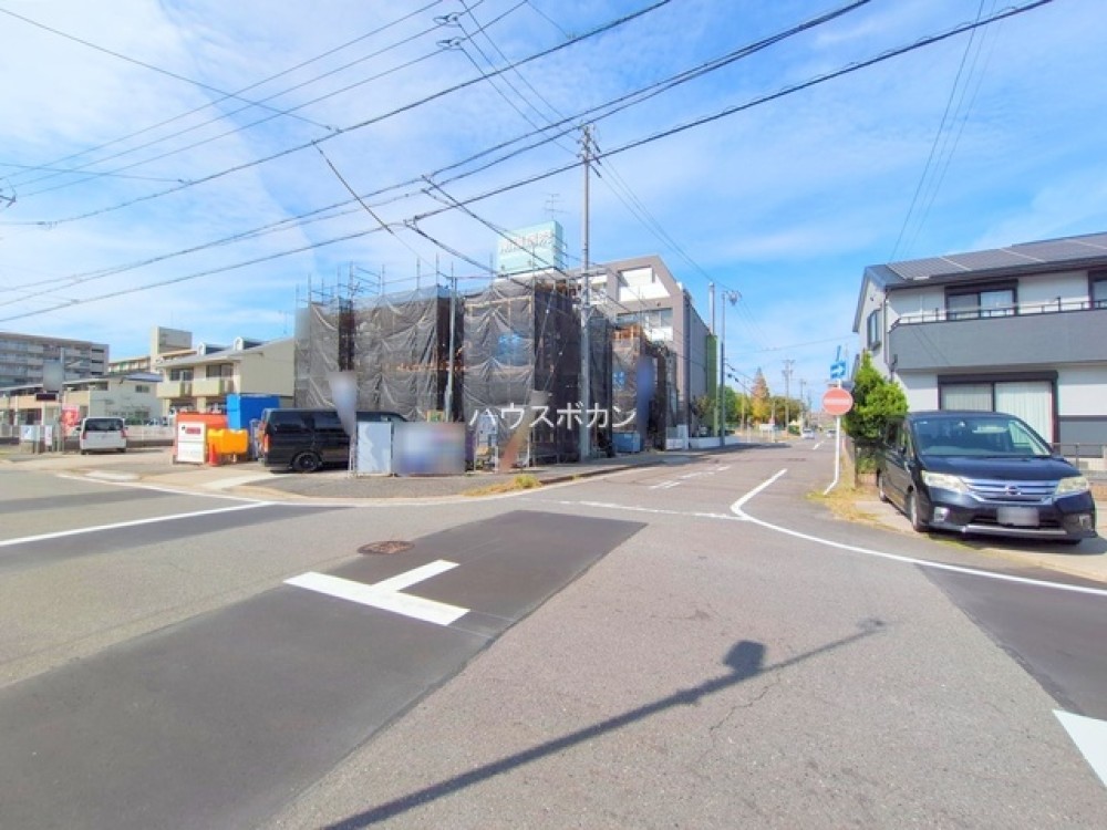 前面道路！