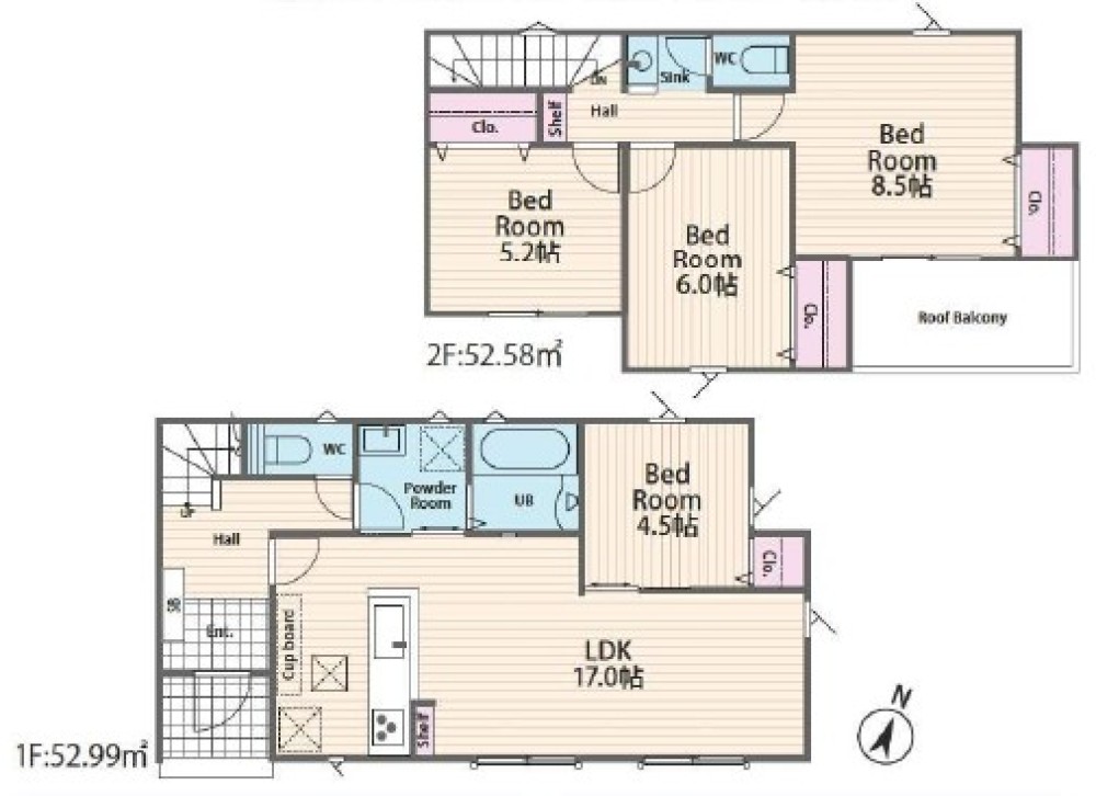 豊川市国府町第1期　全2棟　2号棟 画像2