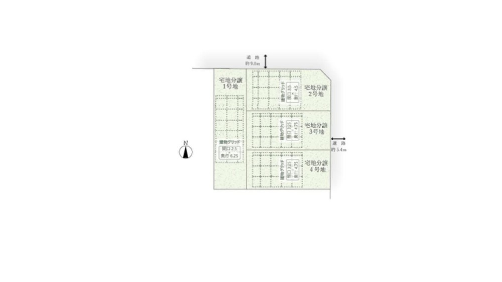 名古屋市北区東味鋺三丁目　全4区画　2号地 画像1
