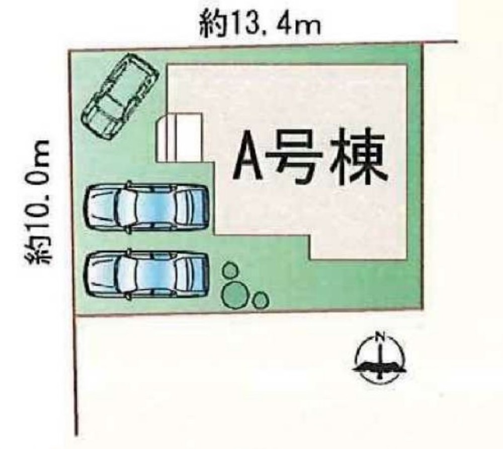 春日井市上条町20期　全1棟　A号棟 画像2