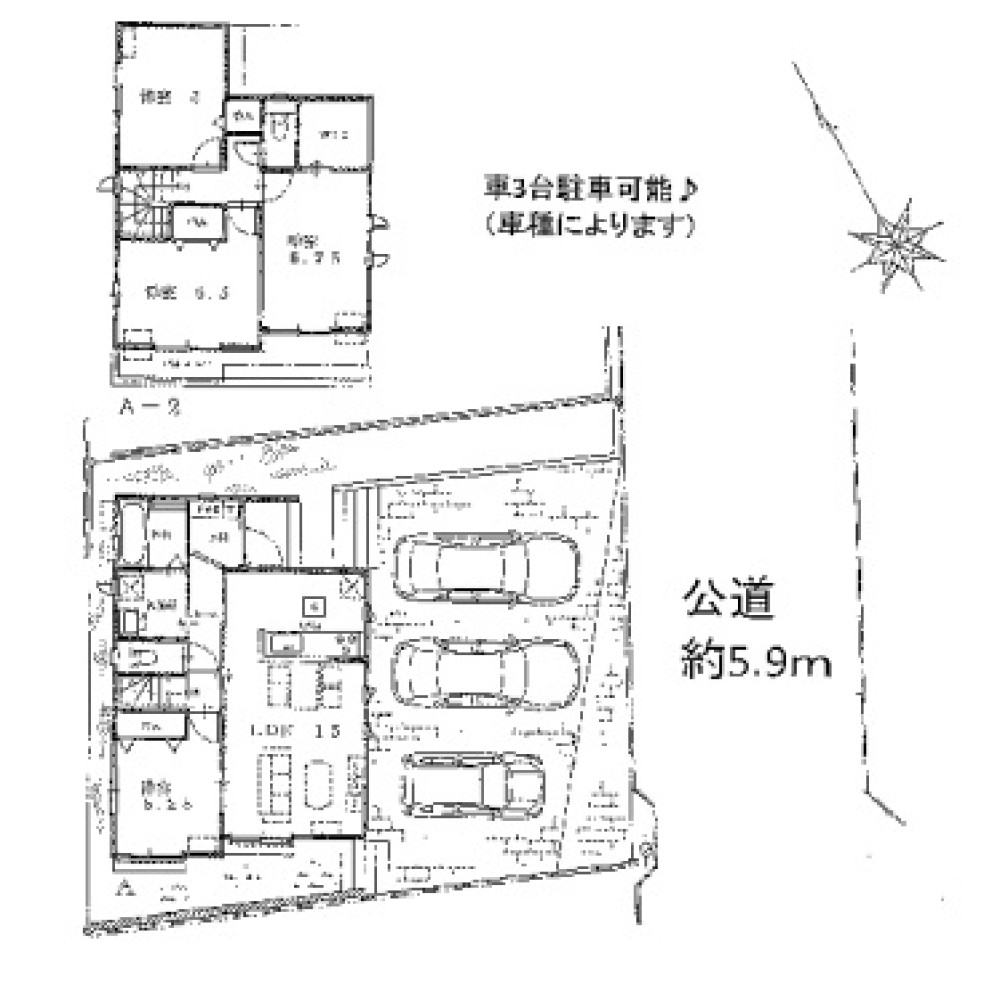 小牧市小松寺3期　全1棟 画像1