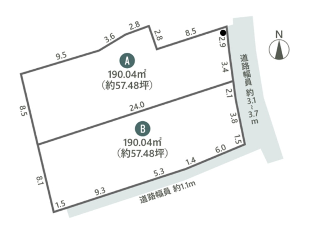 清須市西枇杷島町　全2区画　A区画 画像4