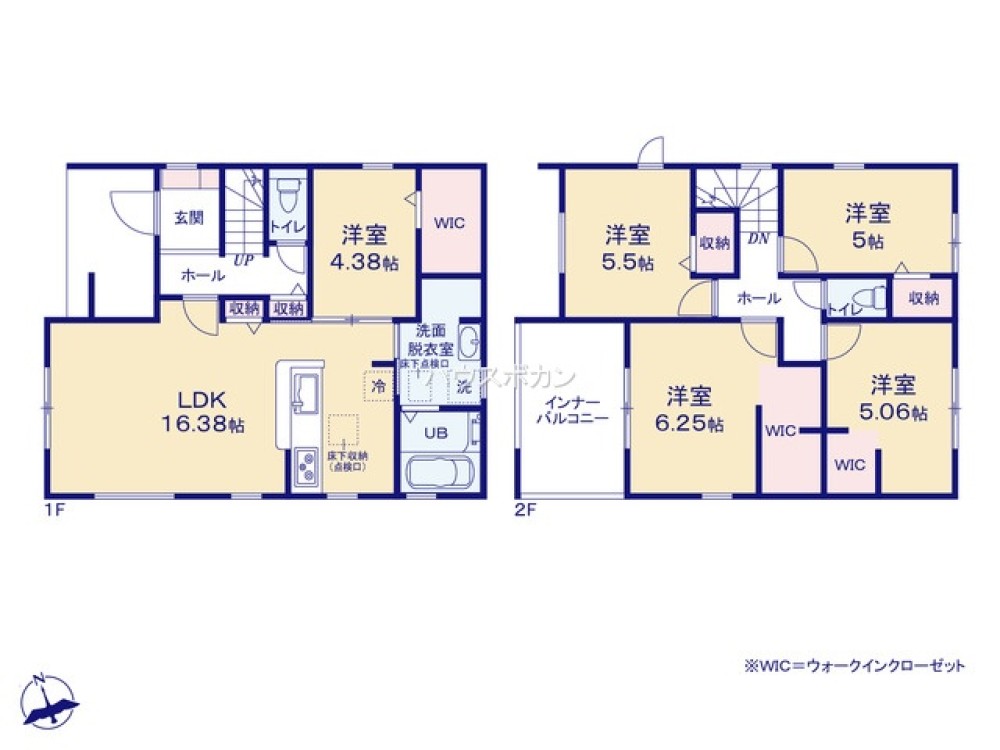 小牧市久保一色　全2棟　1号棟 画像4