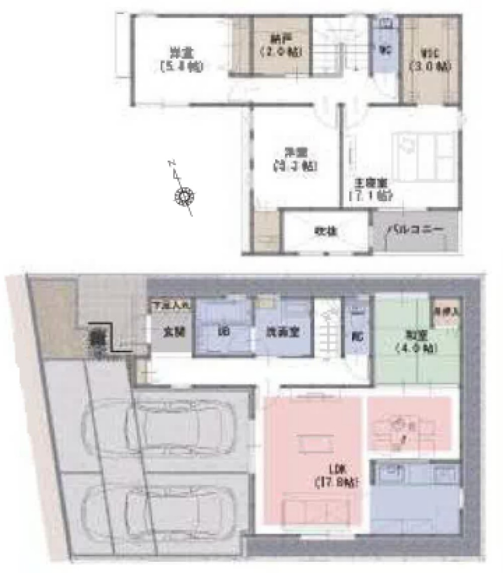 安城市東別所町　全3棟　C号棟 画像2