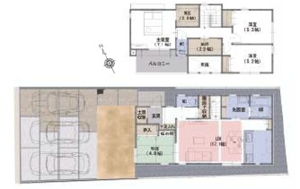 豊田市吉原町　全3棟　A号棟 画像1
