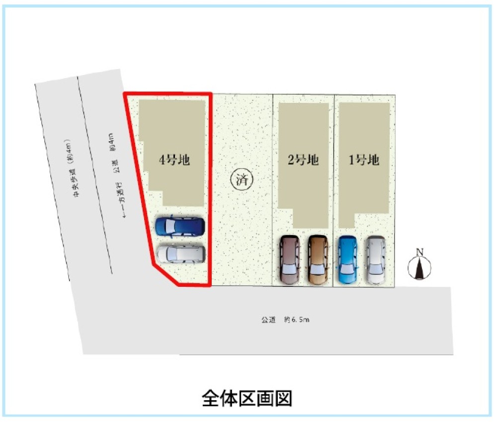 名古屋市中川区打出　10期　全4棟　4号棟 画像1