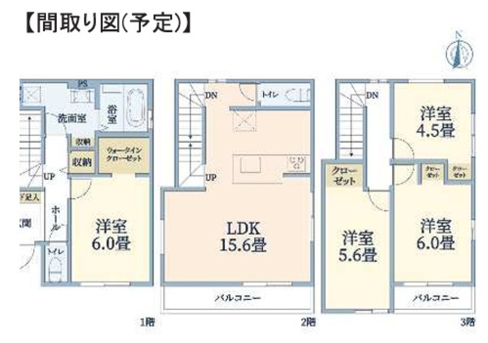 名古屋市中川区尾頭橋　1期　全3棟　2号棟 画像2