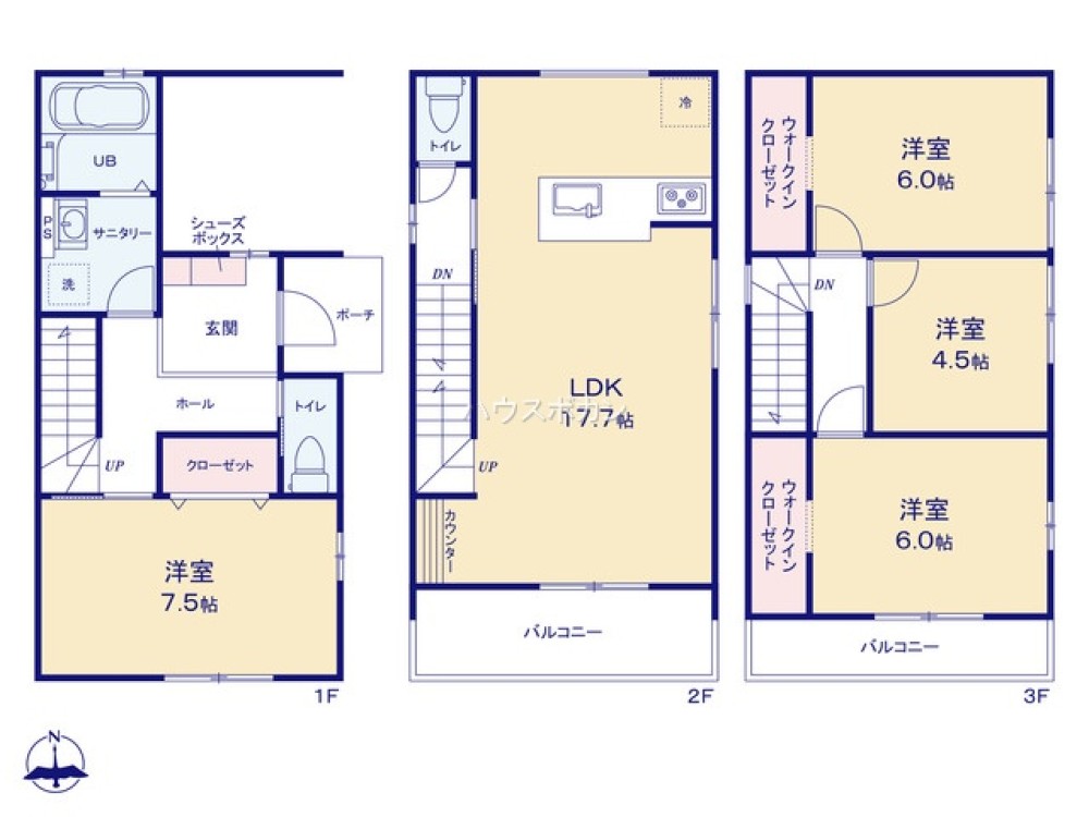 名古屋市中川区尾頭橋　1期　全3棟　3号棟 画像4