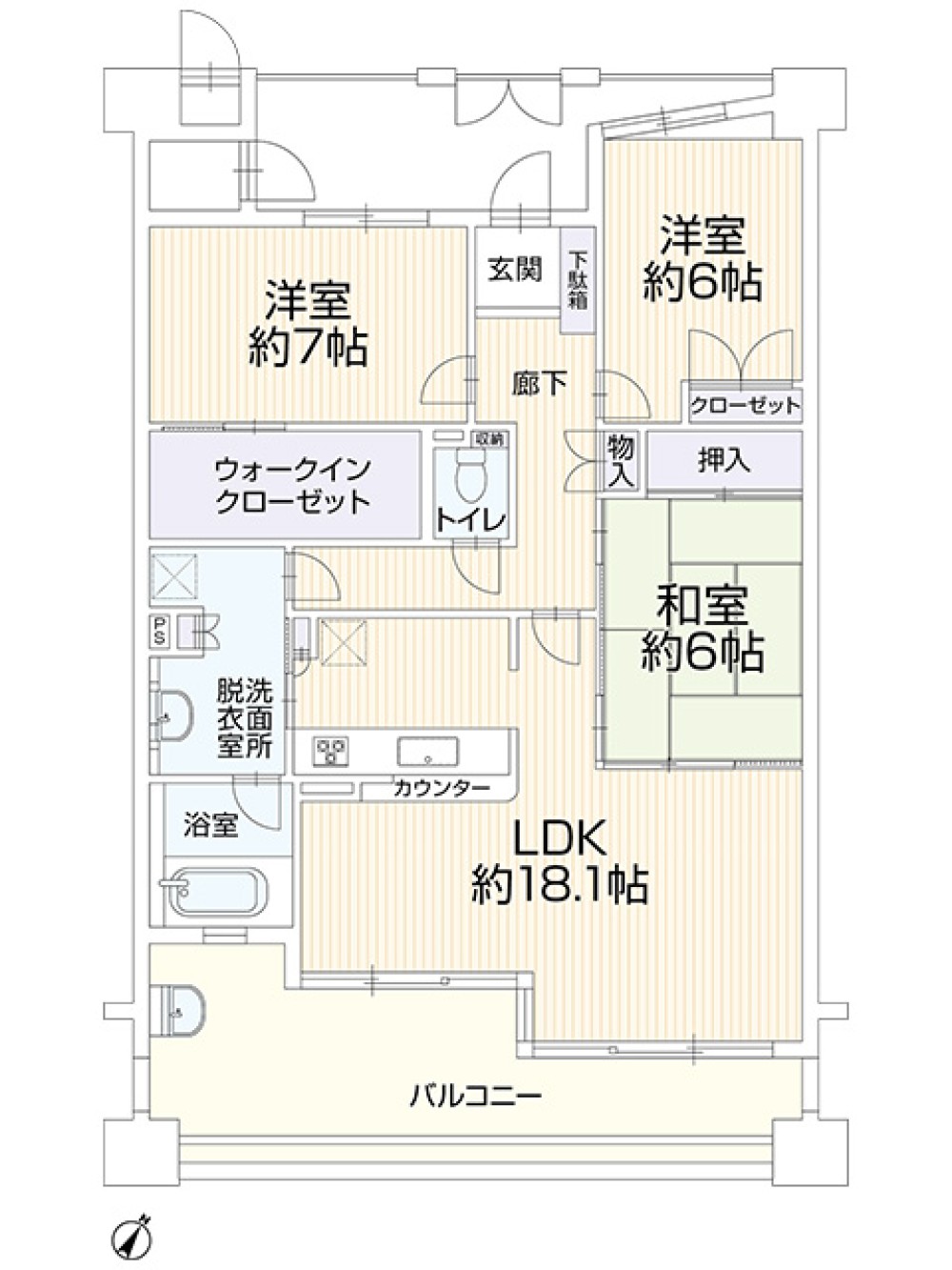 プレシアスシティ・ザ・シーズンズD棟 画像15