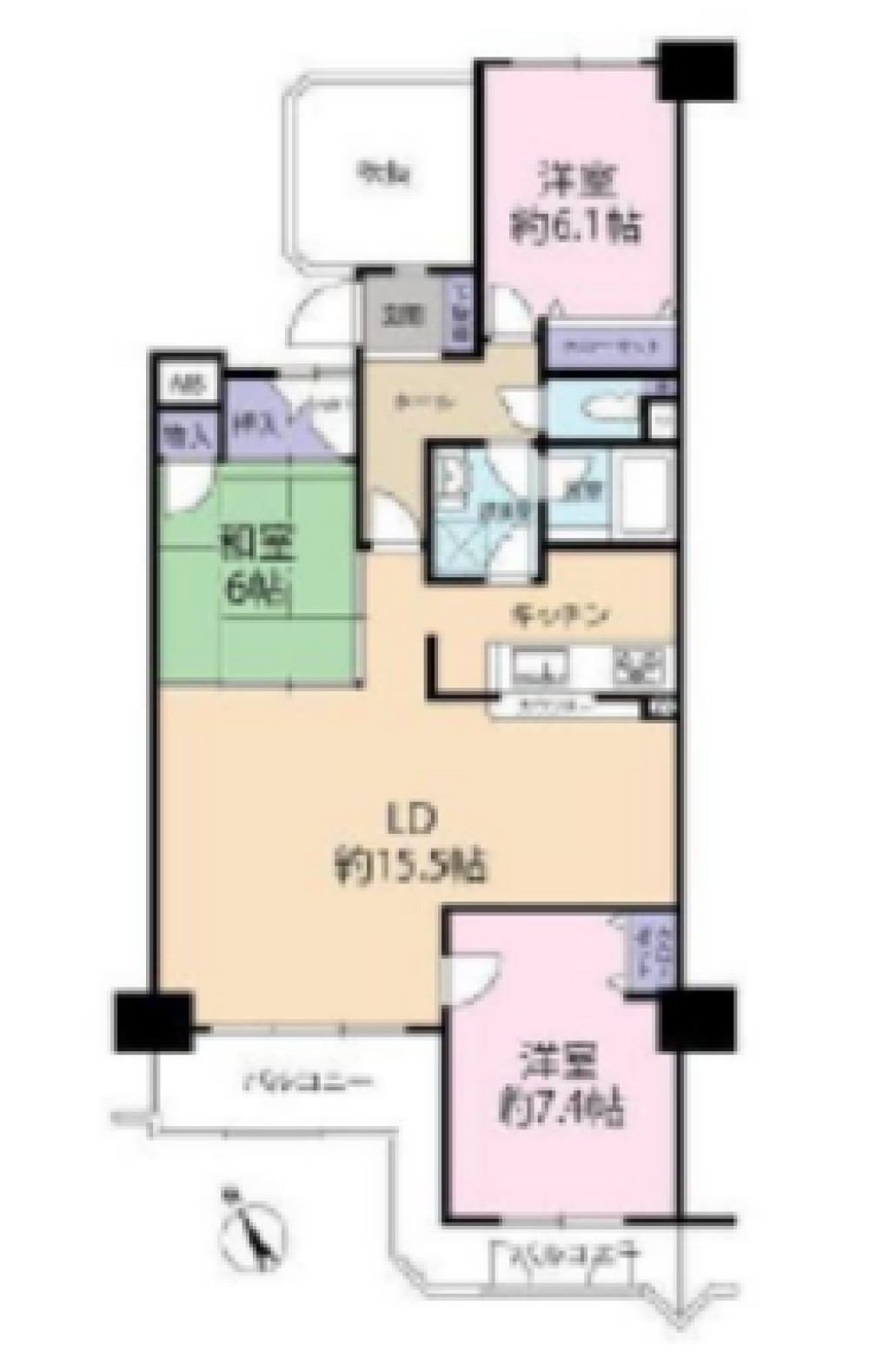 シャトー岡崎Ⅱ番館 画像1