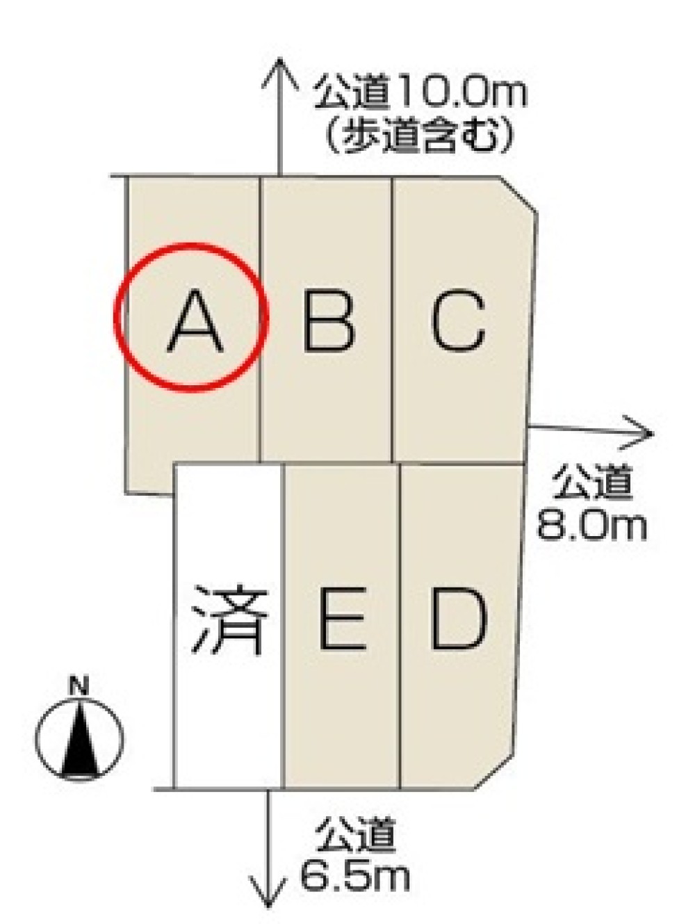 名古屋市中川区　春田駅南Part8　全6棟　A号棟 画像1