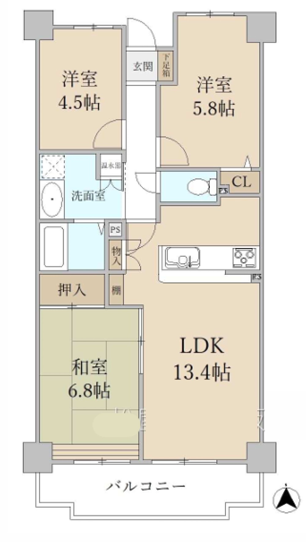 パストラルハイム豊橋　壱番館 画像1