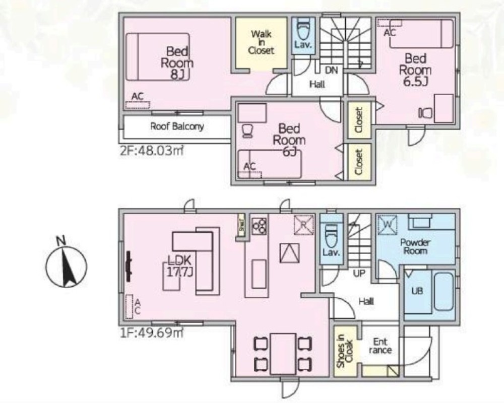小牧市久保一色　全2棟　1号棟 画像2