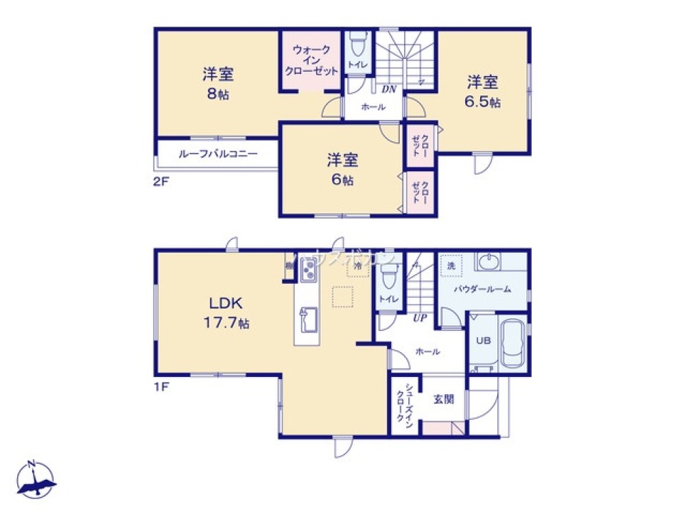 小牧市久保一色　全2棟　1号棟 画像5