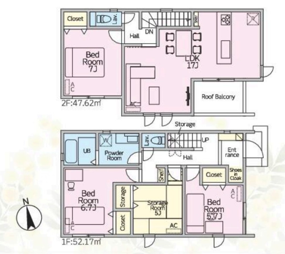 小牧市久保一色　全2棟　2号棟 画像2