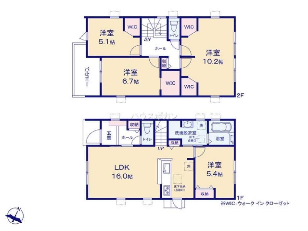 常滑市北汐見坂三丁目　全1棟　1号棟 画像4