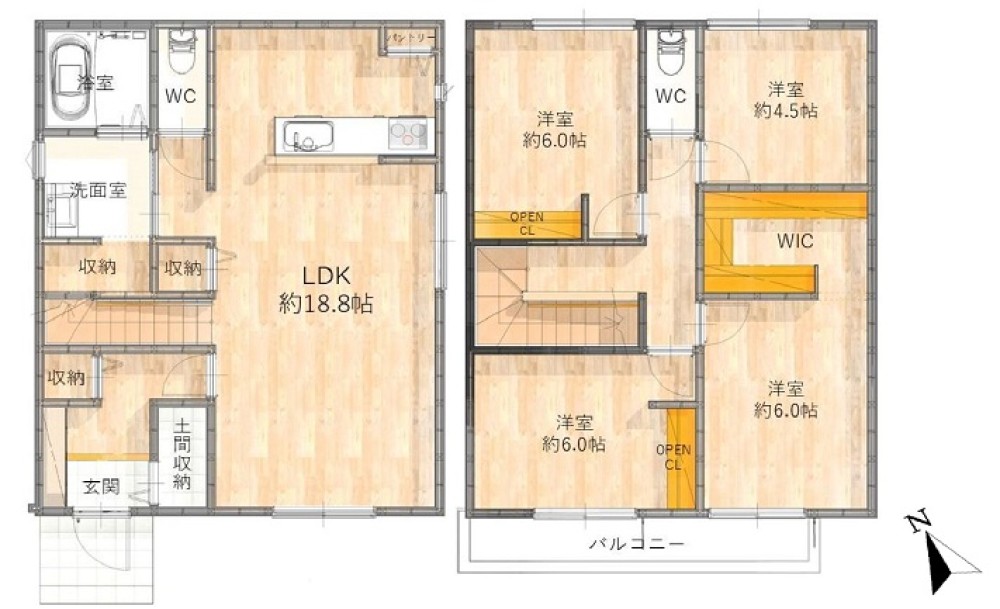 安城市横山町　全1棟　A棟 画像2