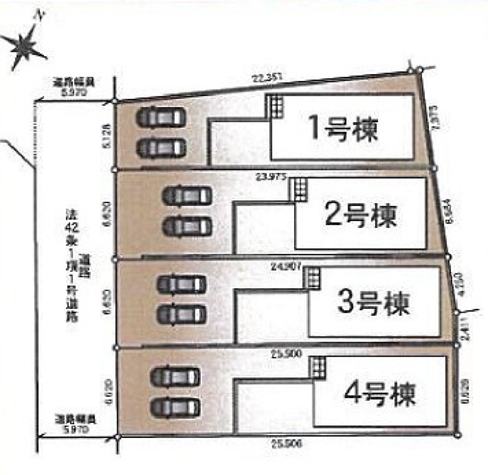碧南市入船町　第4　全4棟　3号棟 画像1