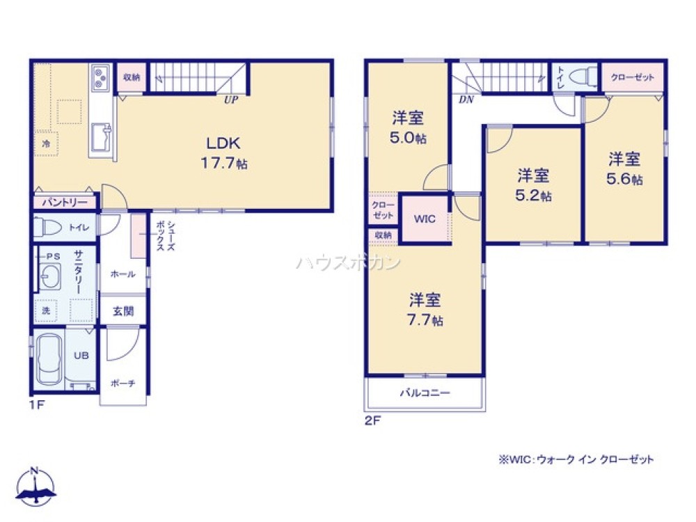 春日井市下条町1期　全1棟　1号棟 画像4