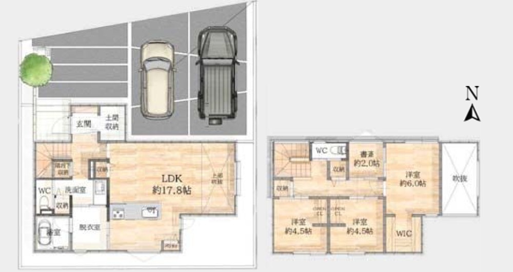 岡崎市寿町　全1棟　A棟 画像1