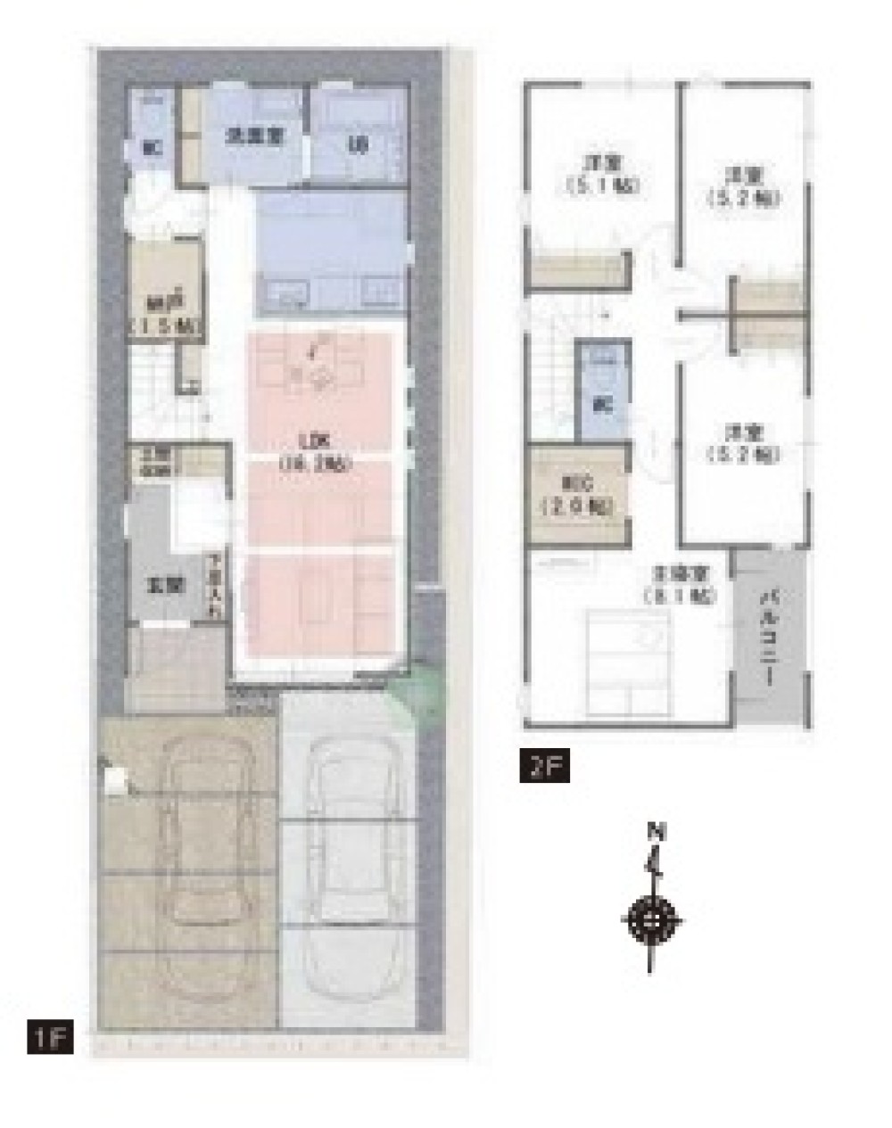 一宮市平和　全4号棟　F号棟 画像2