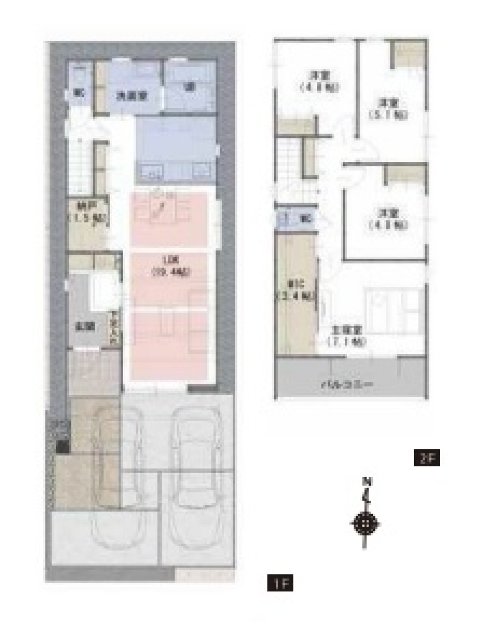 一宮市平和　全4号棟　H号棟 画像2