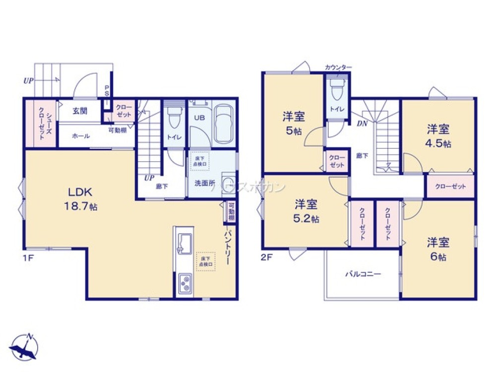 刈谷市小山町　6期　全1棟　1号棟 画像4
