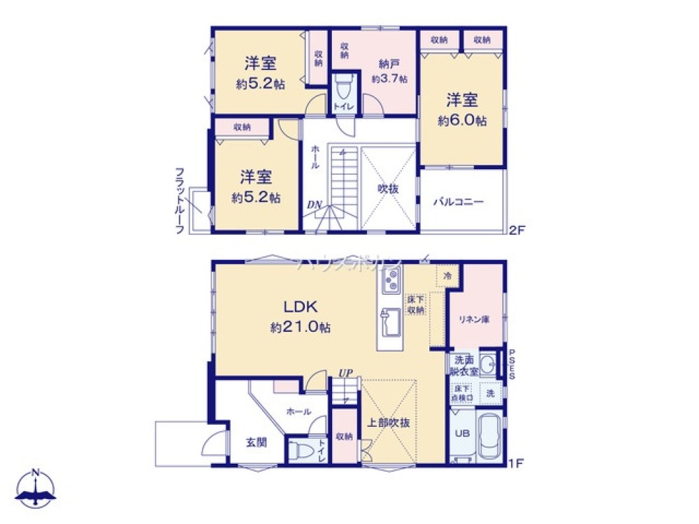 名古屋市中川区中須町　3期　全2棟　1号棟 画像4