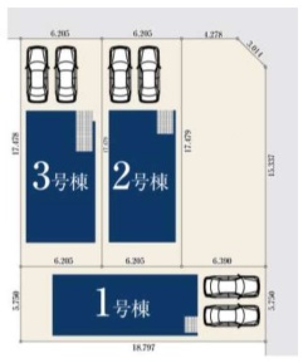名古屋市緑区漆山01404③　全3棟　2号棟 画像1