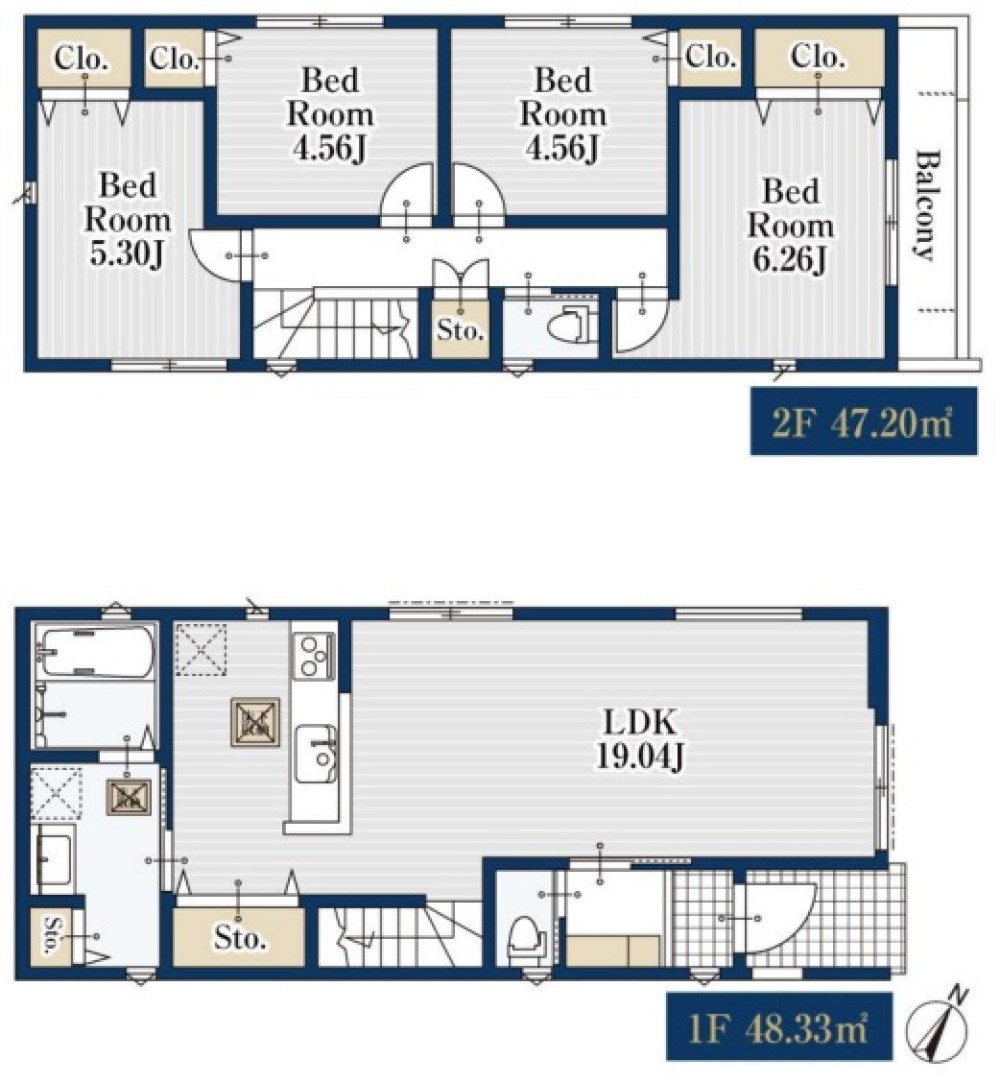 名古屋市天白区平針南1607②　全2棟　1号棟 画像2