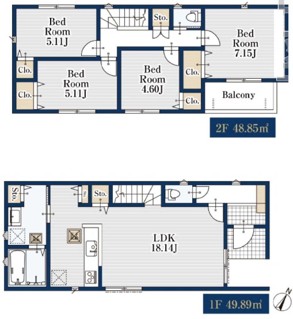 名古屋市天白区平針南1607②　全2棟　2号棟 画像2