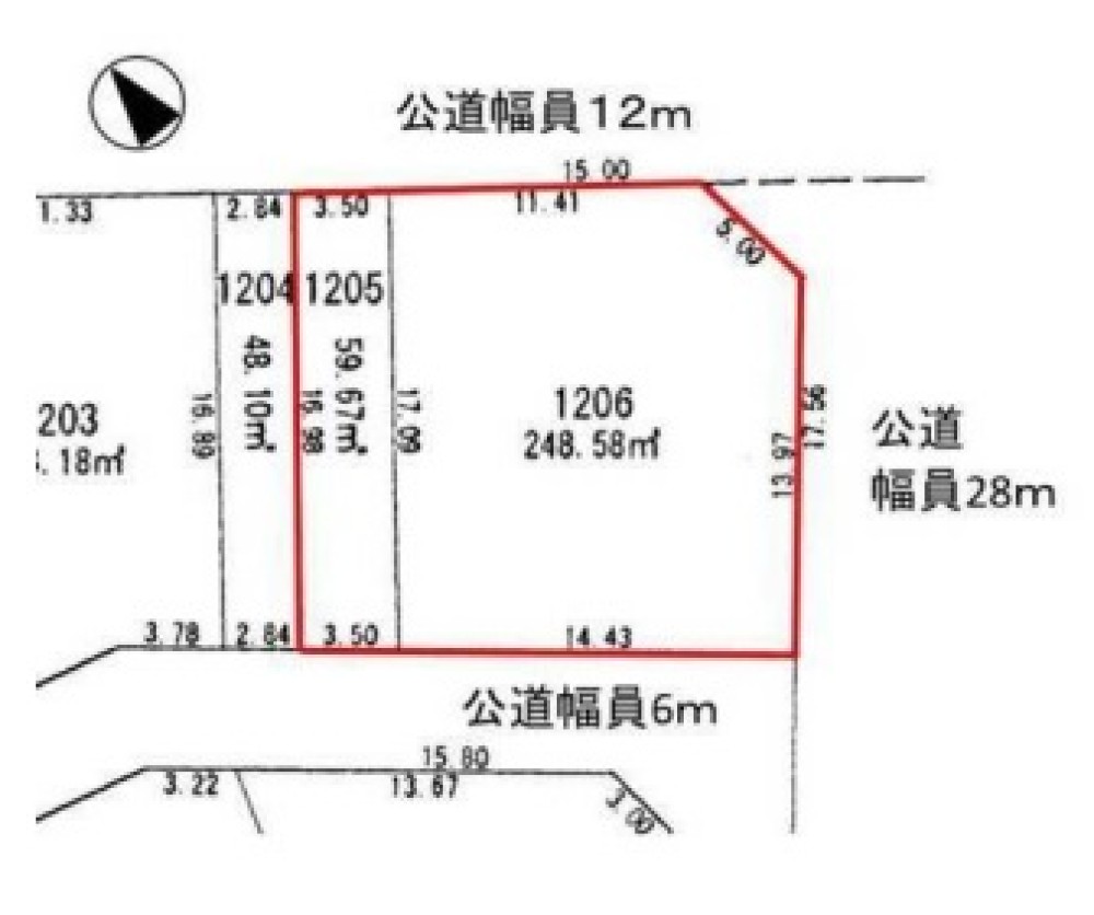 名古屋市守山区吉根 画像1