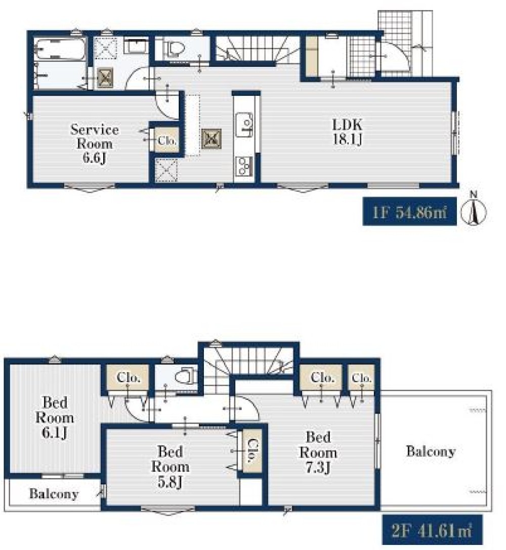 名古屋市天白区梅が丘1908④　全4棟　2号棟 画像2