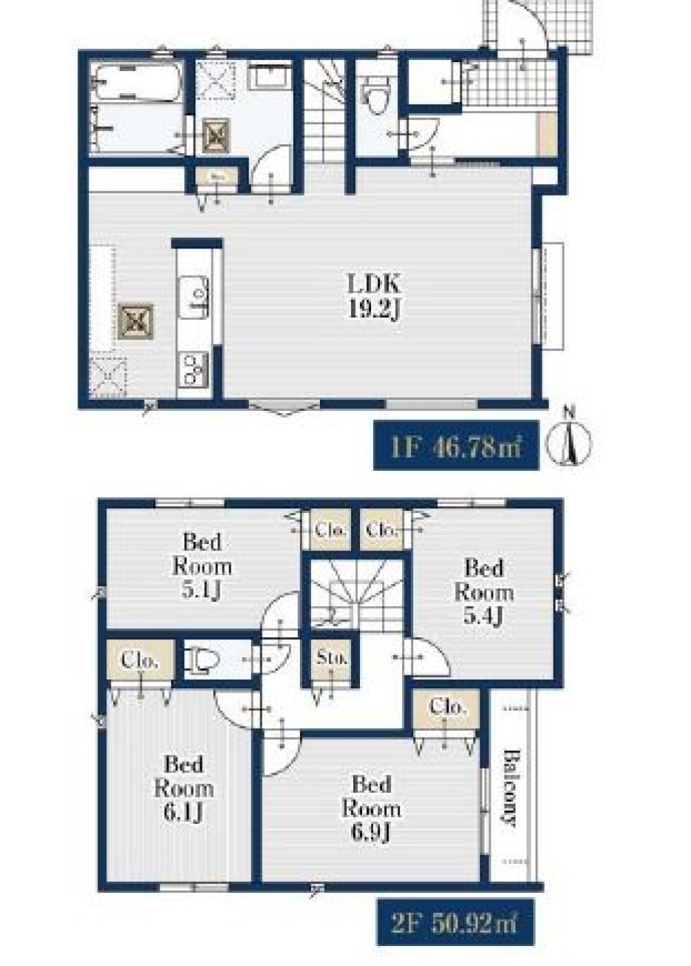 名古屋市天白区梅が丘1908④　全4棟　3号棟 画像2
