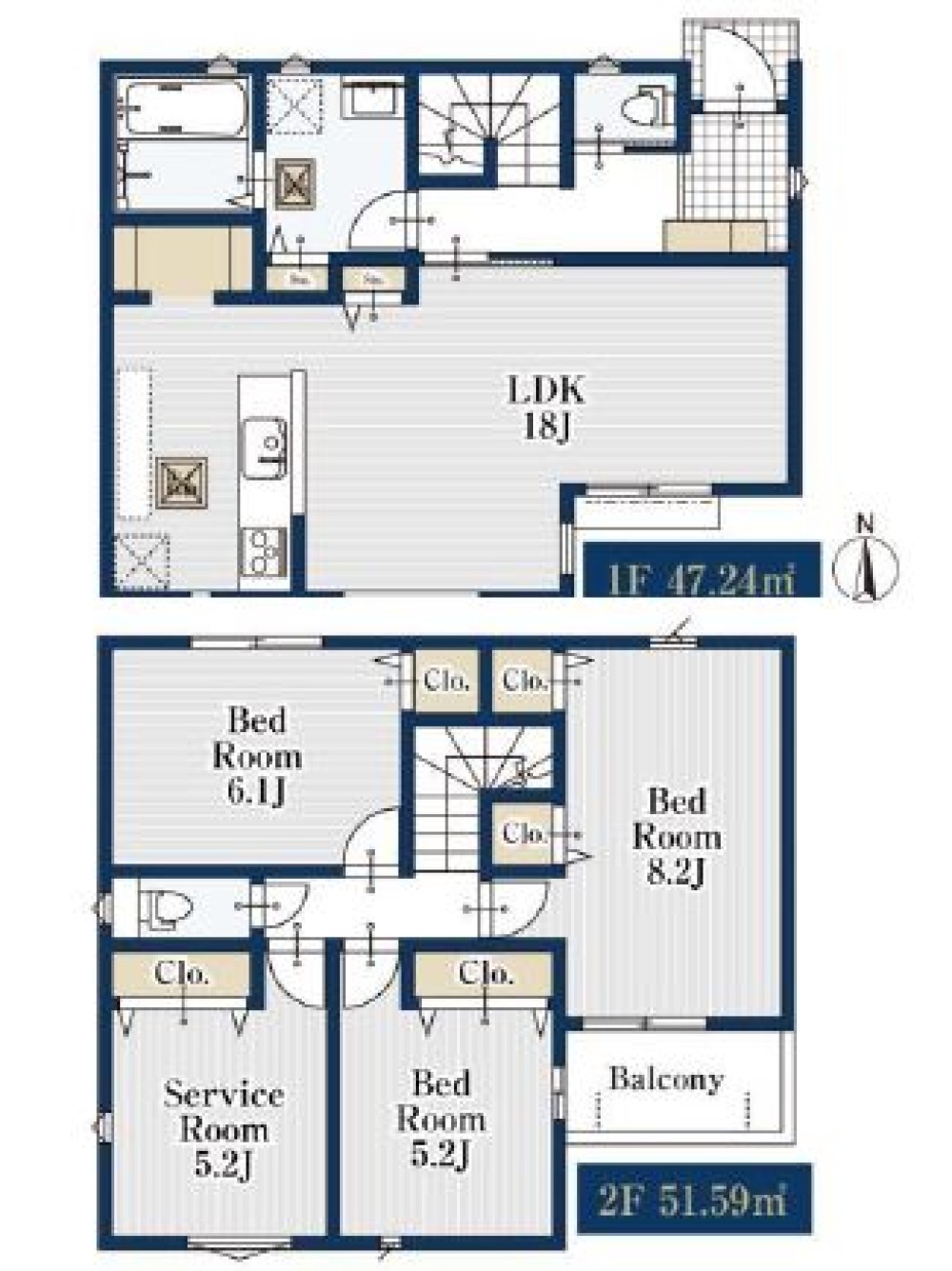 名古屋市天白区梅が丘1908④　全4棟　4号棟 画像2