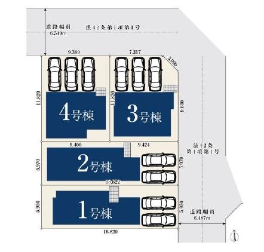 名古屋市天白区梅が丘1908④　全4棟　4号棟 画像1