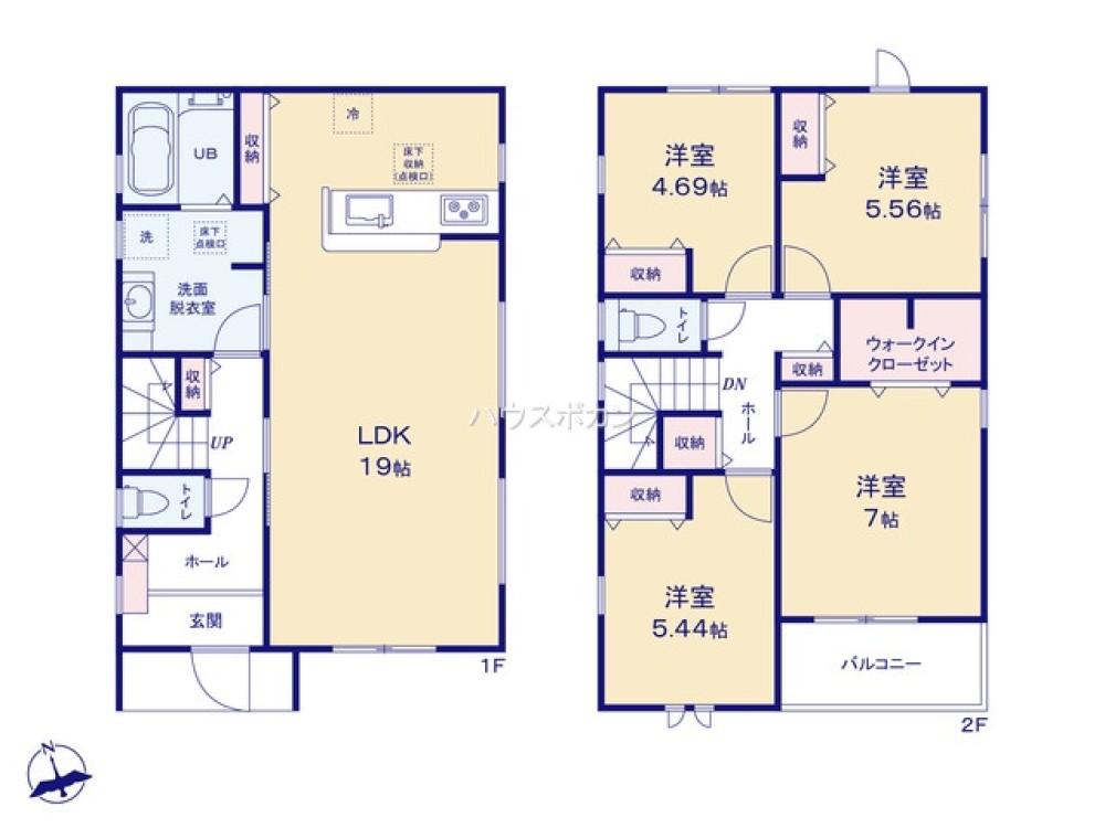 岡崎市能見町　全2棟　2号棟 画像3