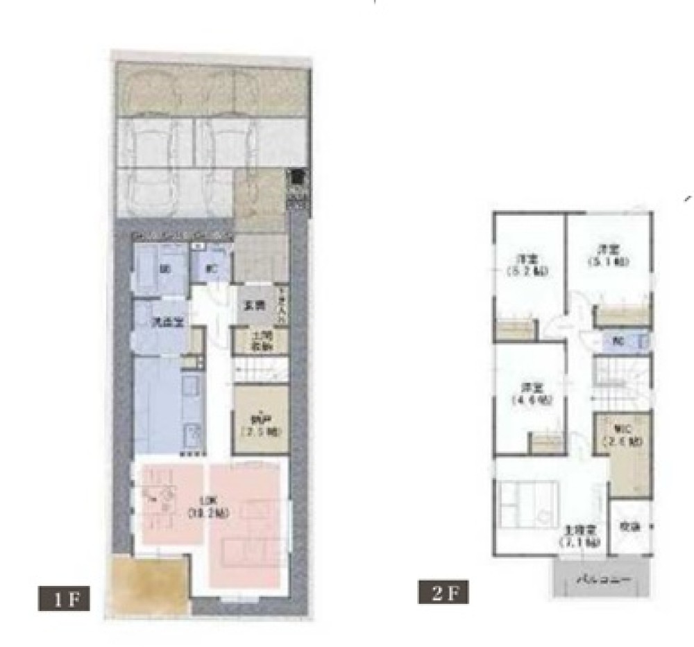 春日井市若草通　全1棟 画像1