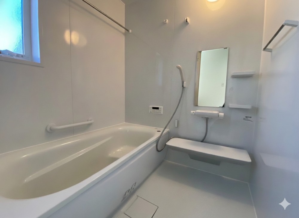 明るく開放感のある小窓付き！